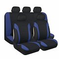 Juego completo de fundas universales para coche 1ER PRECIO Twister negras y azules