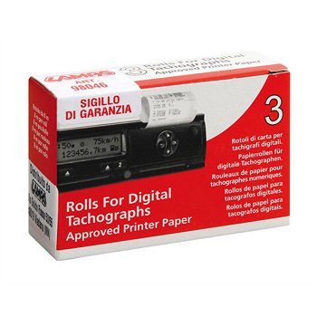 Rollo papel tac&oacute;grafo digital LAMPA