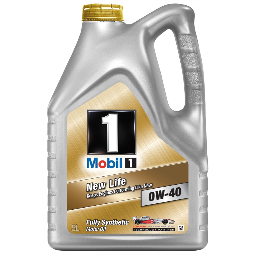 Aceite motor MOBIL 1 New Life 0W40 Gasolina 5L : Norauto.es