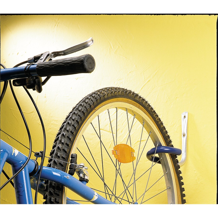 Mottez M77843 – Gancio A Muro Per Bicicletta, Resistente Alle Intemperie, In Metallo Resistente - 2