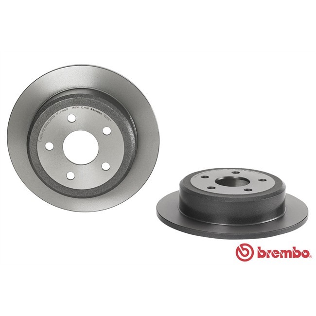 Brembo 08.7165.14 Disco de Freno 2 Piezas