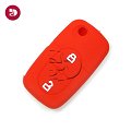 Funda de Mando AUDI 2 botones ROJO