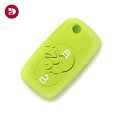 Funda de Mando AUDI 2 botones VERDE