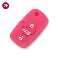 Funda de Mando AUDI 3 botones ROSA