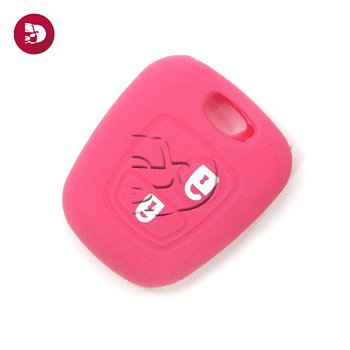 Funda de Mando CITROEN 2 botones ROSA