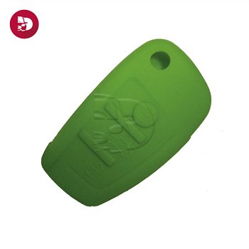 Funda de mando AUDI verde 3 botones