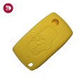 Funda de mando CITROEN-PEUGEOT amarillo 2 botones