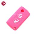 Funda de mando CITROEN-PEUGEOT rosa 2 botones