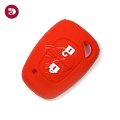 Funda de mando RENAULT 2 botones rojo