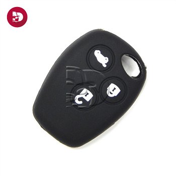 Funda de mando RENAULT 3 botones negro