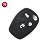 Funda de mando RENAULT 3 botones negro 