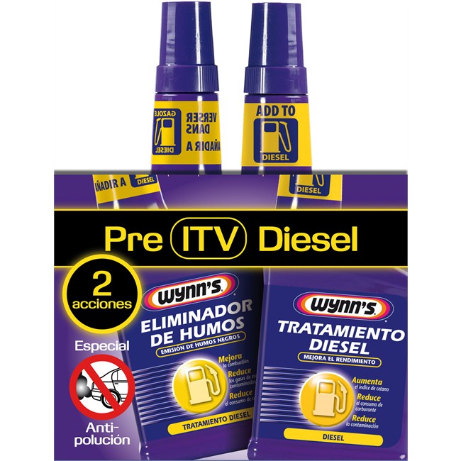 Aditivo parta diesel que reduce los humos contaminantes. Especial ITV. 1000  Ml